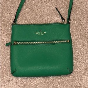 Green Kate Spade Mini Strap Purse